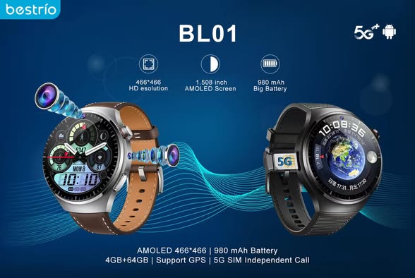 Bestrio – BL01 AMOLED Smartwatch